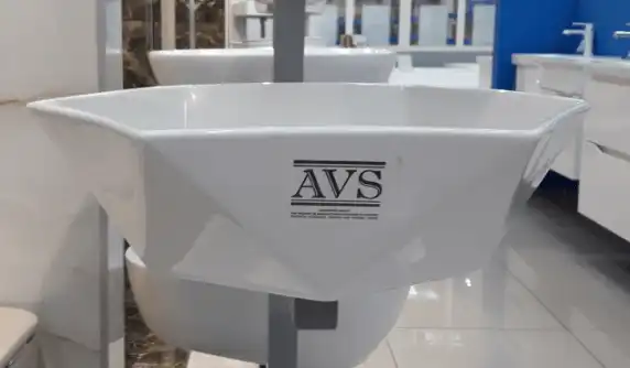 Раковина AVS AVS-81140 45х45 белая фото 3