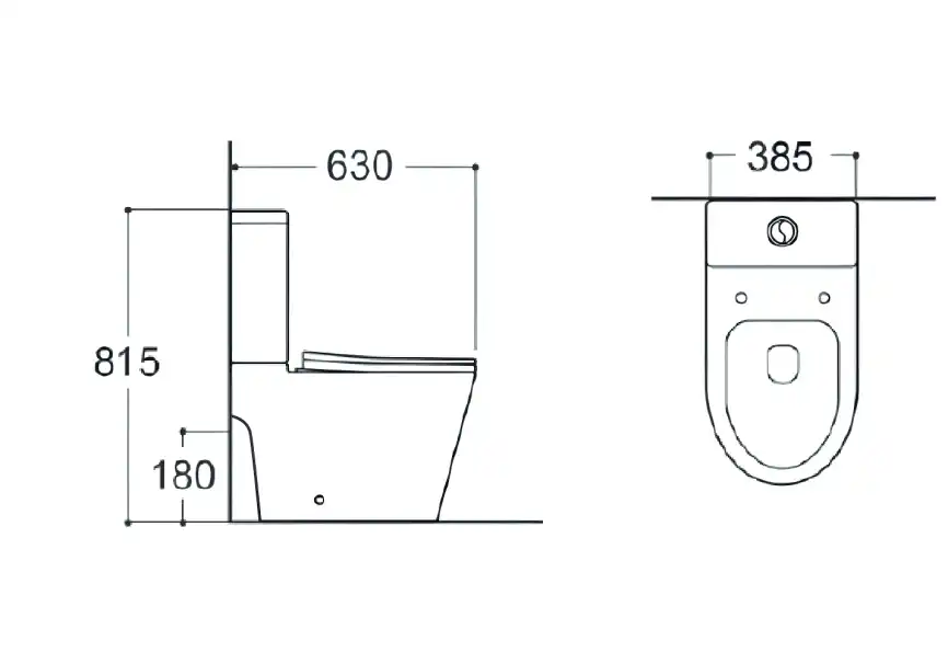 Унитаз-компакт Aquatek ВЕГА AQ2904T-00 с сиденьем Soft Close, безободковый, смыв торнадо фото 5
