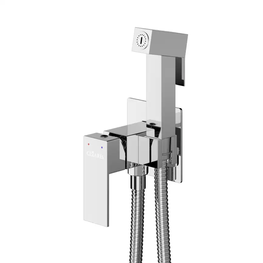 Гигиенический душ со смесителем Cezares SLIDER-DIF-01, Хром фото 1