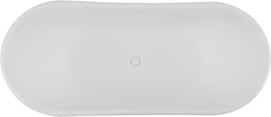Ванна из искусственного камня Allen Brau 170x75 Solid Stone Krion Classic 2.35004.21, белая матовая фото 6
