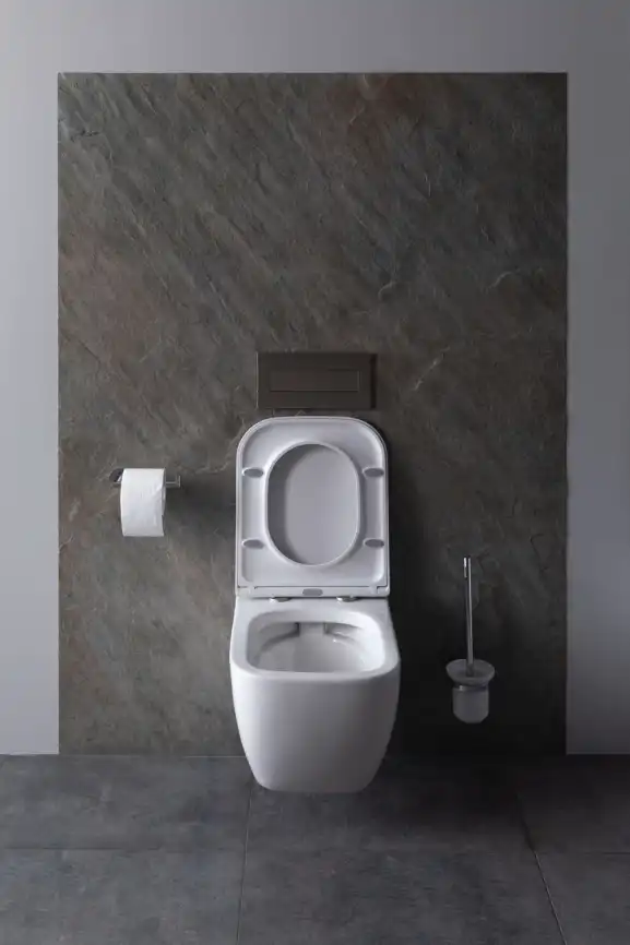 Подвесной безободковый унитаз Allen Brau Infinity 4.21004.20 без сиденья, белый глянец фото 17