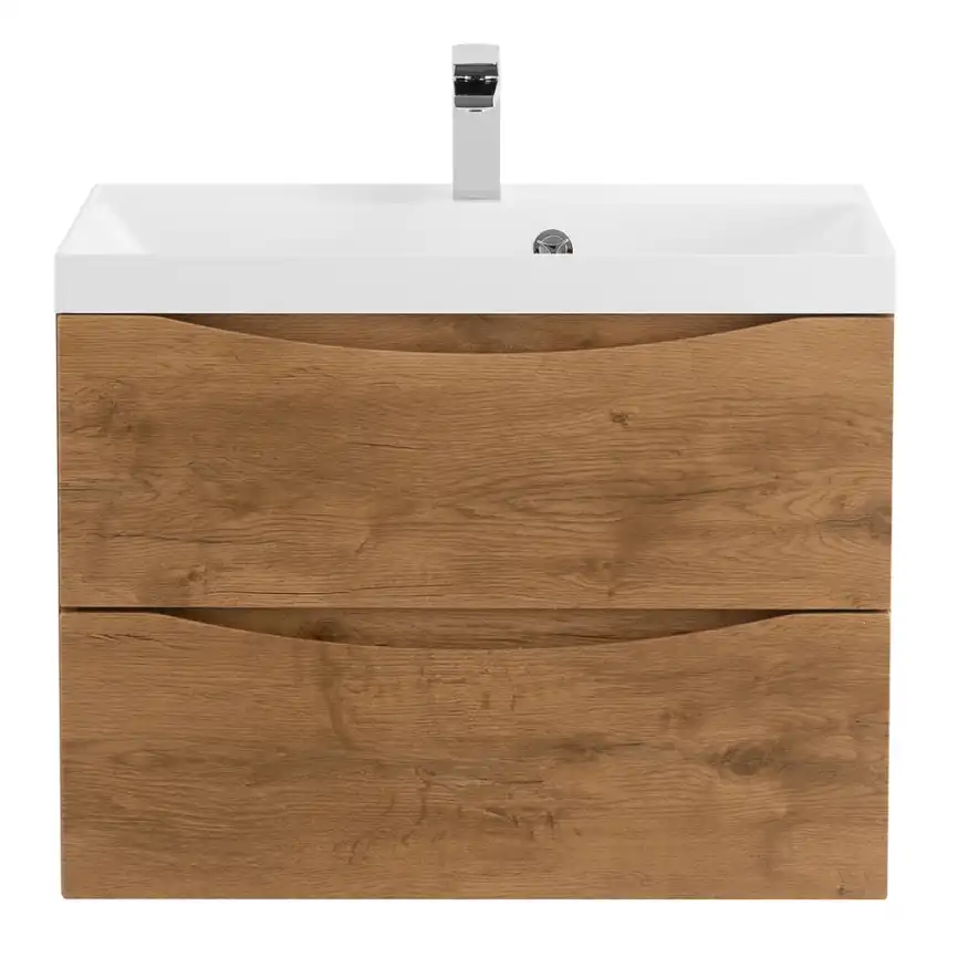 Тумба под раковину BelBagno MARINO-700-2C-SO-RN-P подвесная Rovere Nature фото 1