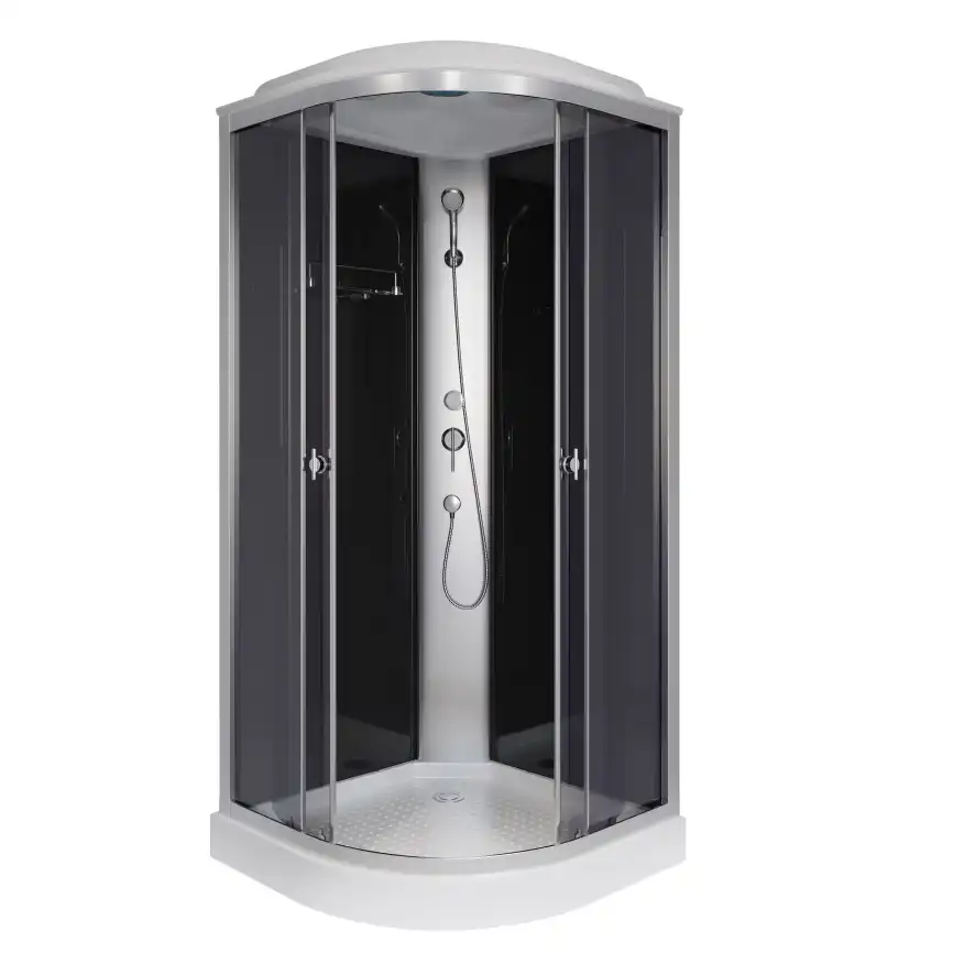 Душевая кабина Niagara Eco 100х100х215 E100/13/TN низкий поддон, без гидромассажа фото 2