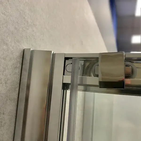 Душевая дверь в нишу AVS Квант 140 профиль хром, стекло прозрачное, 803-0017-195-14-CR-T фото 5