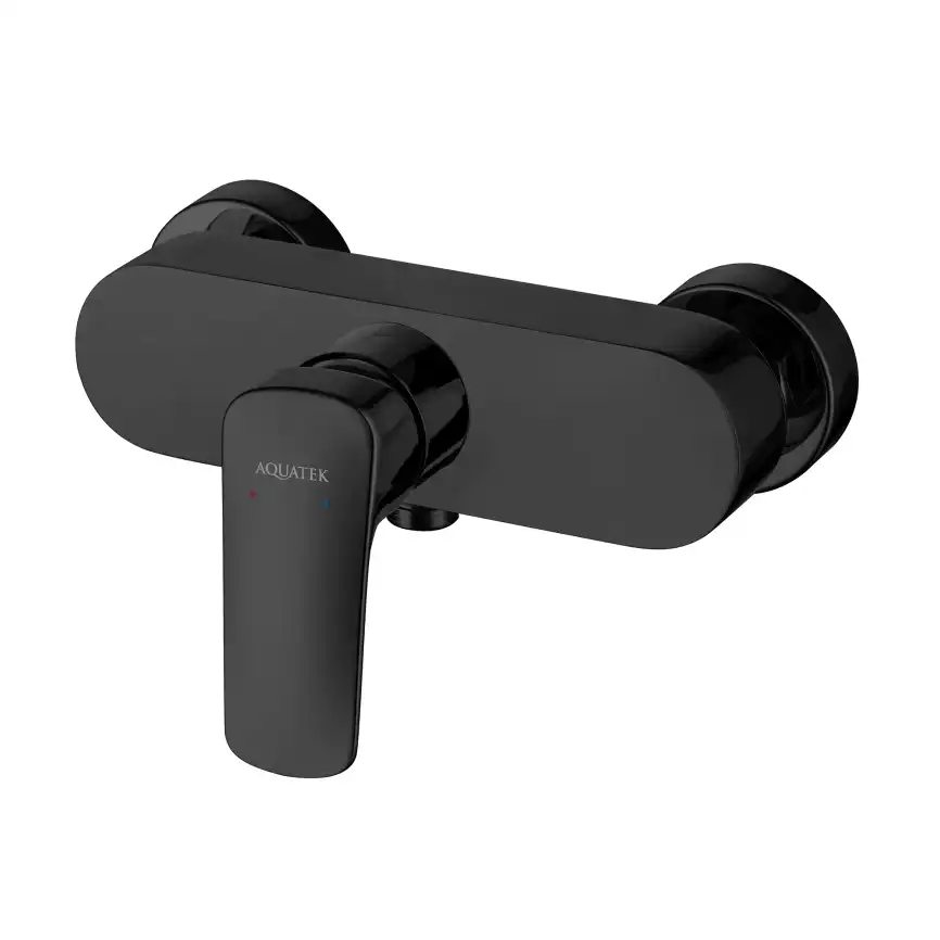 Смеситель для душа Aquatek Вега AQ1060MB, Черный матовый фото 1