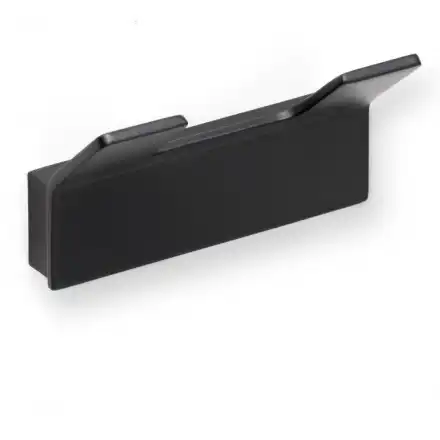 Крючок двойной 8,3 см BEMETA NERO Черный матовый 135106030 фото 1