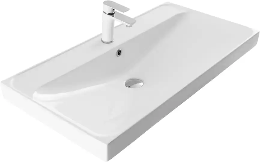 Раковина Aquanet Flash 90, белая, 333269 фото 1