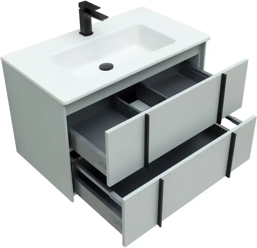 Тумба под раковину Allen Brau Reality 80 1.32005.PWM папирус матовый фото 5