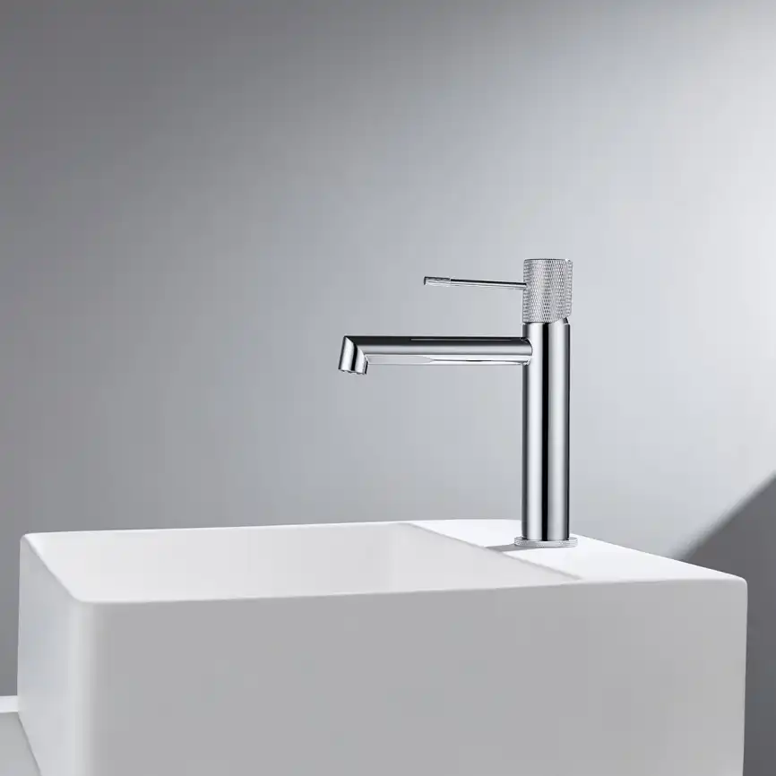 Смеситель для раковины Vincea Desire VBF-1D1CH однорычажный, хром фото 3