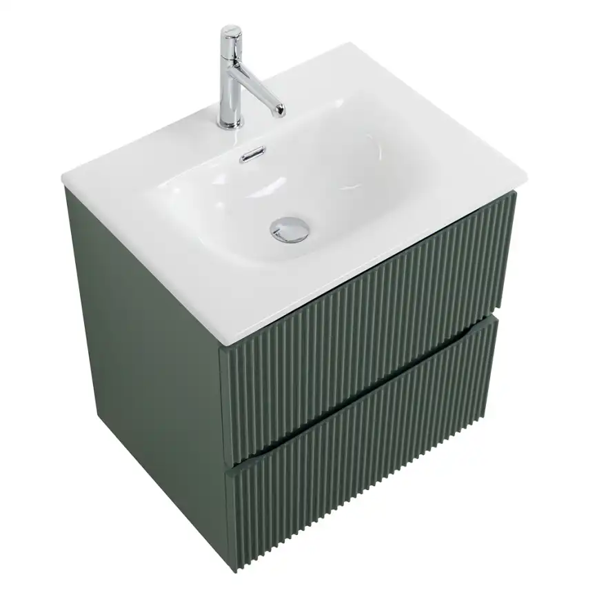 Тумба под раковину BelBagno UNO-700-2C-SO-VO подвесная, Еловый Матовый фото 3