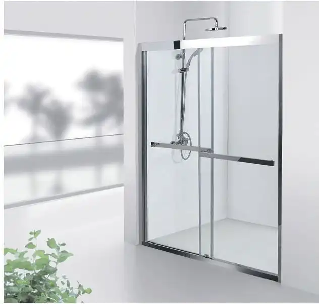 Душевая дверь Aquanet Delta 140 см, NPD6122, профиль Хром, стекло Прозрачное фото 1