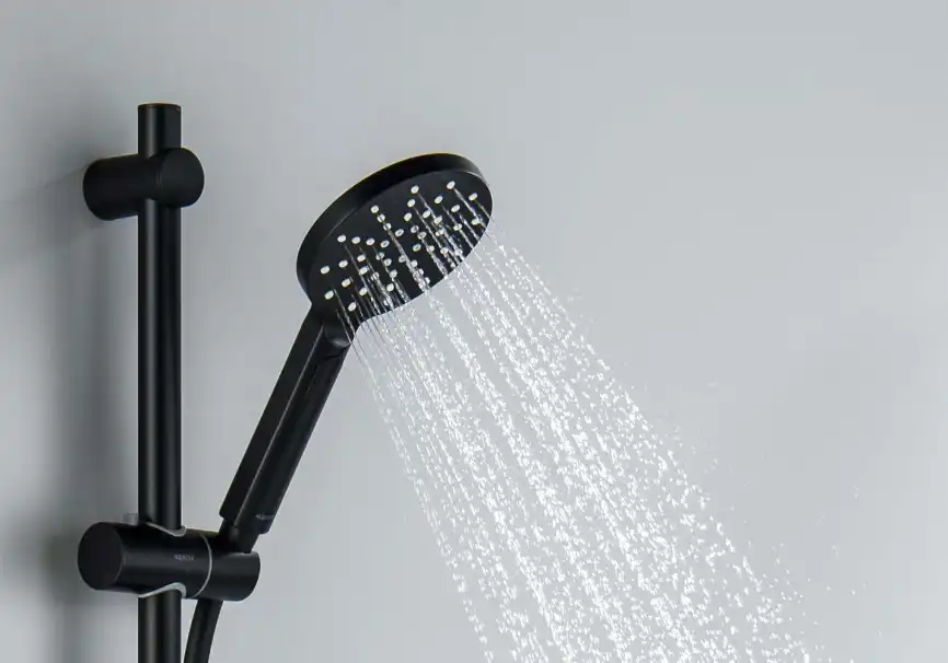 Душевой гарнитур Aquatek ОБЕРОН AQ2014MB, Черный матовый фото 4