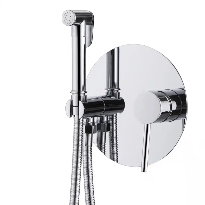 Смеситель ABBER Emotion AF8826 с гигиеническим душем, хром фото 1