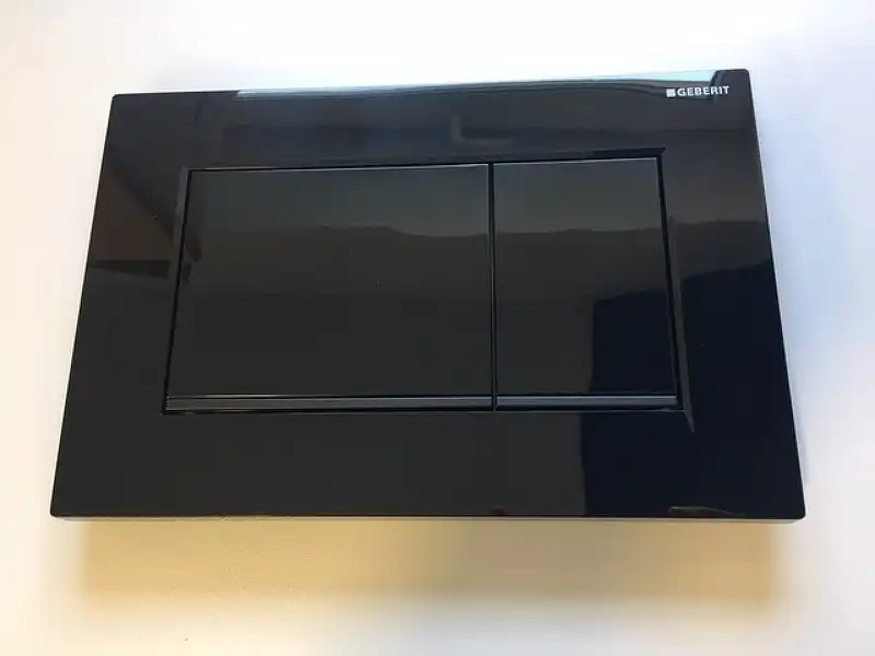 Клавиша смыва Geberit Sigma 30 NEW 115.883.DW.1 Черный глянцевый фото 3