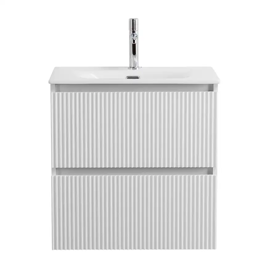 Тумба под раковину BelBagno UNO-700-2C-SO-BO подвесная, Bianco Opaco фото 1