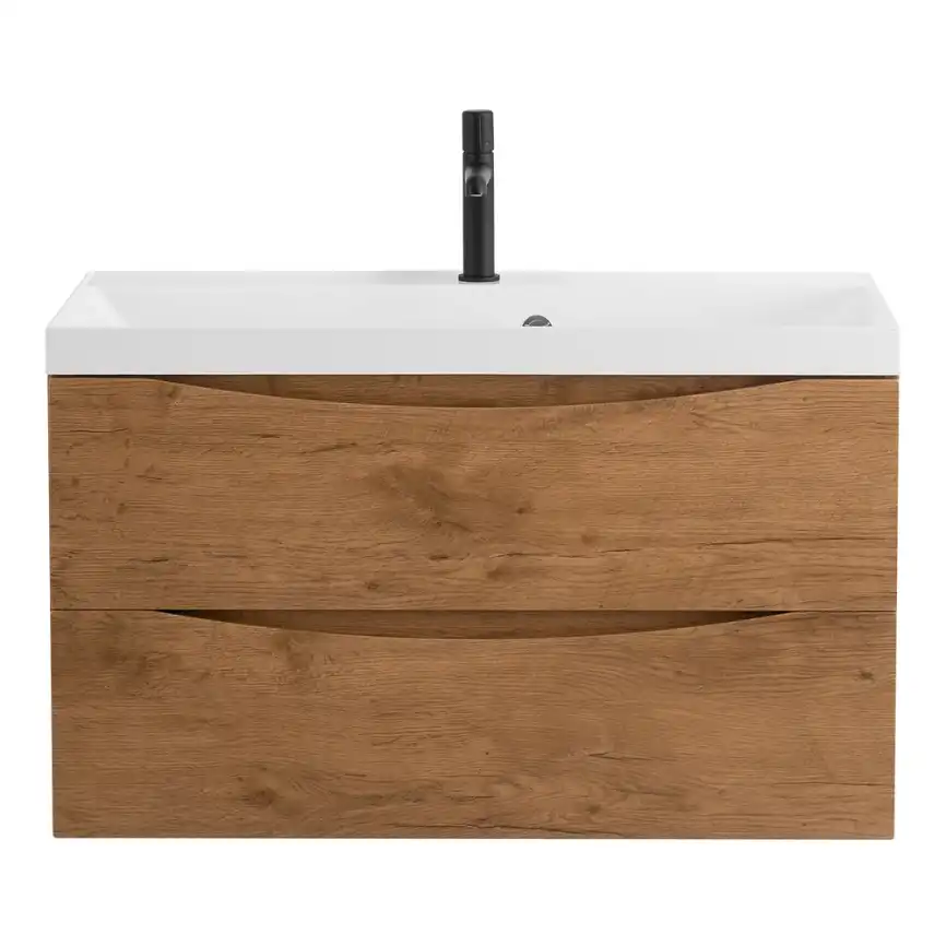 Тумба под раковину BelBagno MARINO-800-2C-SO-RN-P подвесная Rovere Nature фото 1