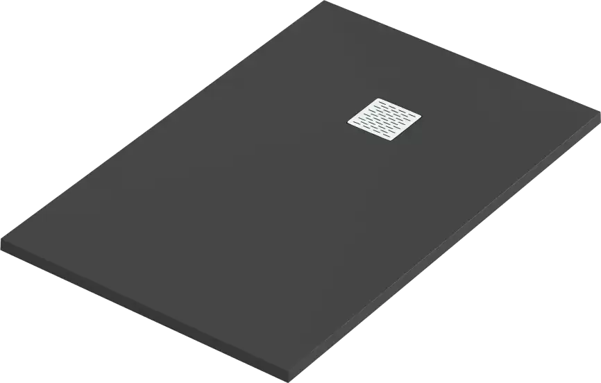 Душевой поддон Good Door Essentia 100х90 из искусственного камня, Черный ЛП00091 фото 1