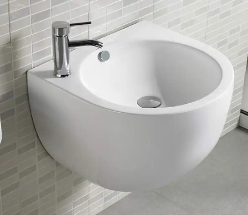 Умывальник CeramaLux 500F 490х470х410 Подвесная цвет Белый фото 1