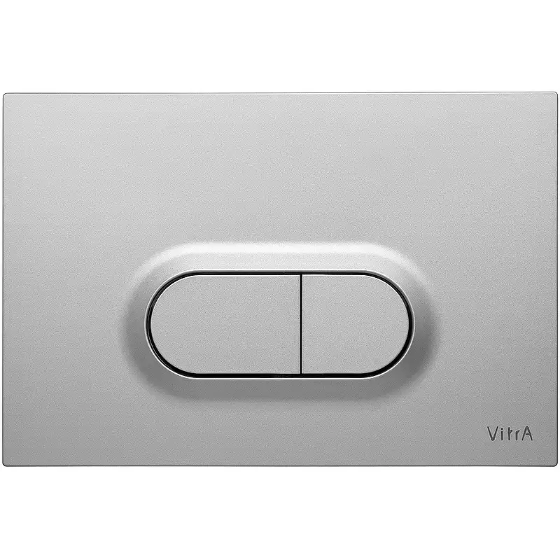 Клавиша смыва Vitra Loop O 740-0500 Хром матовый фото 1
