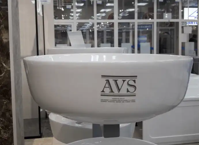 Раковина AVS Опера 42х42 белая фото 4