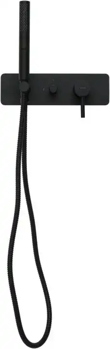 Смеситель для душа Allen Brau Priority 5.31009-31 встраиваемый, с внутренней частью, Черный матовый фото 1