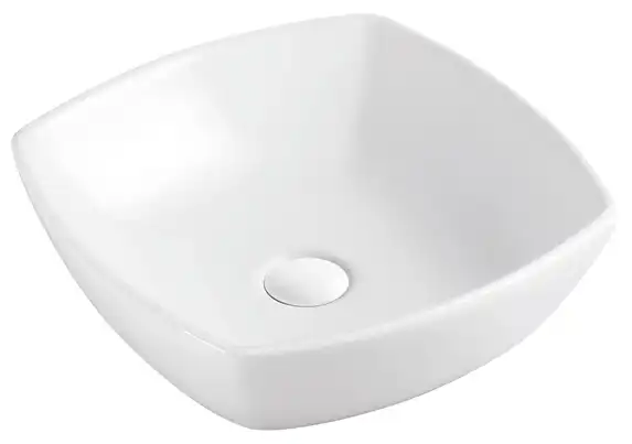 Раковина накладная Azario 420х420х135 AZ-2076 SP, цвет Белый фото 1