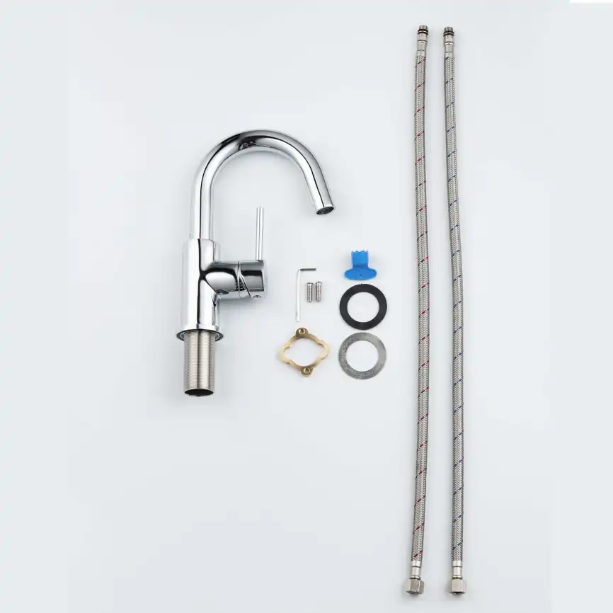 Смеситель для раковины Aquatek Европа AQ1307CR, Хром фото 8