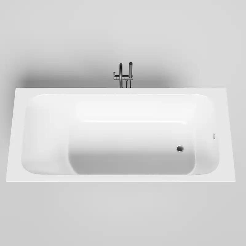 Ванна Salini ORLANDA 160х70 102025M из материала S-Stone, Белая матовая фото 1