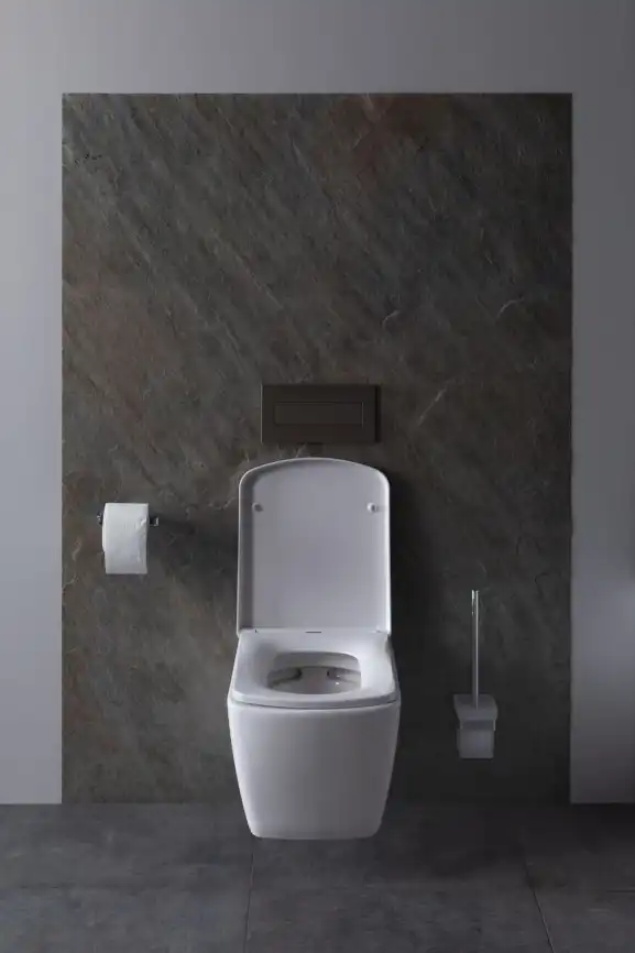 Подвесной безободковый унитаз Allen Brau Liberty 4.33004.20 без сиденья, белый глянец фото 16