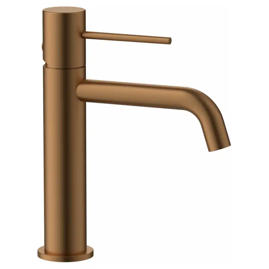 Смеситель для раковины AVS Slimmer брашированное розовое золото, 811-100-PG фото 1