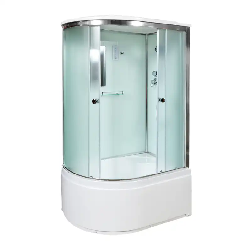 Душевая кабина AvaCan D120SREL 120x80 см, высокий поддон, с крышей фото 1