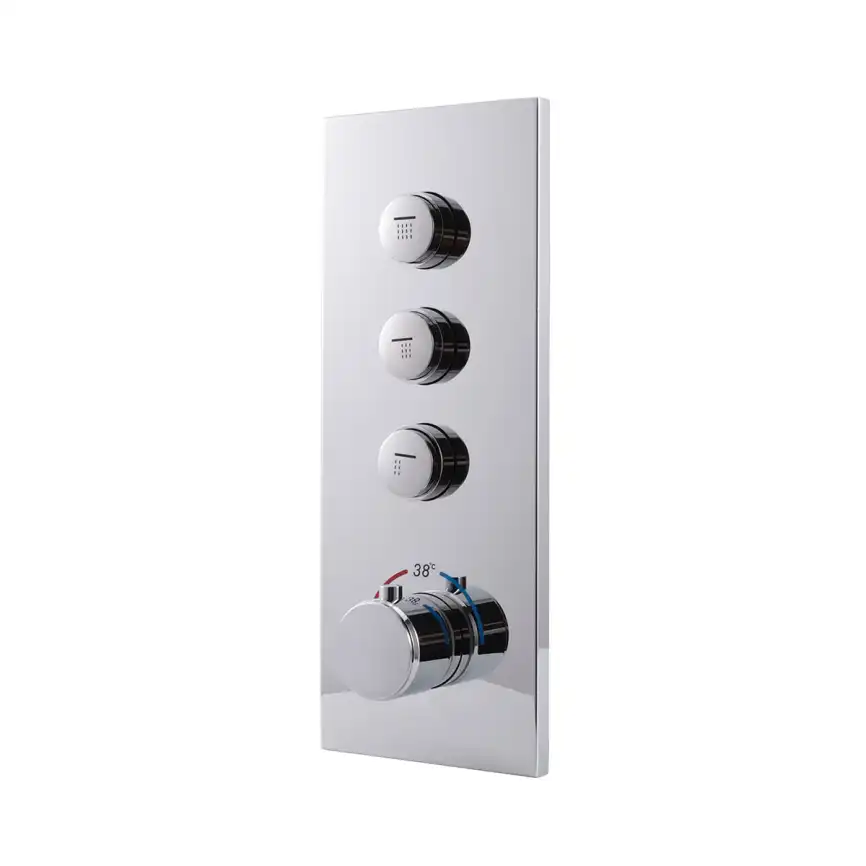 Душевая система  Vincea  VSFW-433TI3CH VSFW-433TI3CH  с термостатом, встраиваемая, хром фото 5