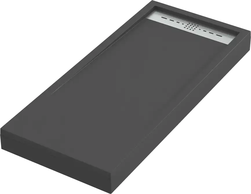 Душевой поддон Good Door Stella 120х70 из искусственного камня, Черный ЛП00158 фото 3