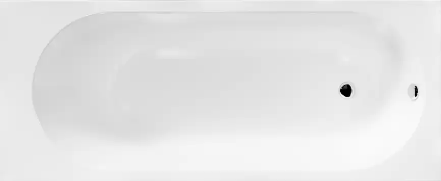 Акриловая ванна Marka One ATLAS 160х70 01атл1670 прямоугольная, Белая фото 1