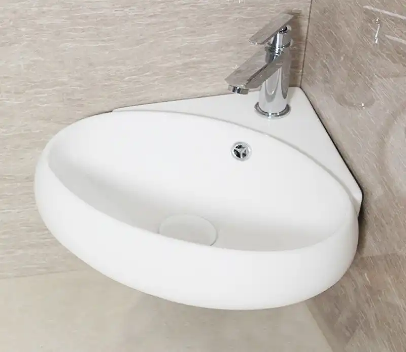 Умывальник CeramaLux 9359 350х350х130 Подвесная цвет Белый фото 1