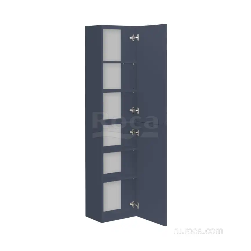 Пенал Roca Domi ZRU9307869 подвесной цвет, Серый матовый фото 2