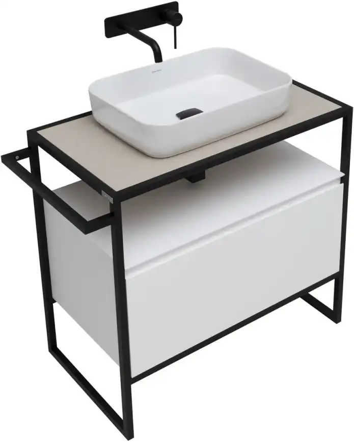 Тумба под раковину Allen Brau Priority 80 1.31002.WM белый матовый фото 13