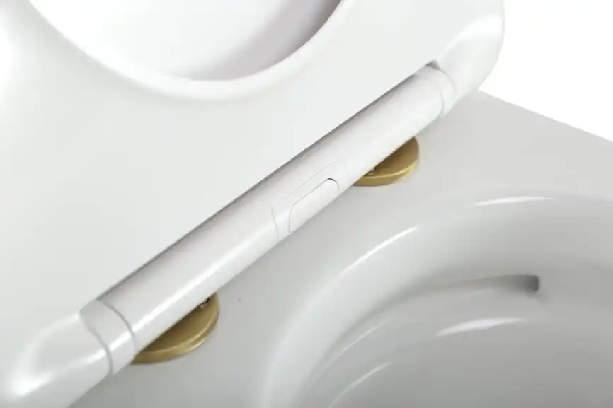 Подвесной унитаз CEZARES STYLUS-TOR CZR-6601-TH-TOR/SC, со смывом TORNADO, с сиденьем микролифт фото 9