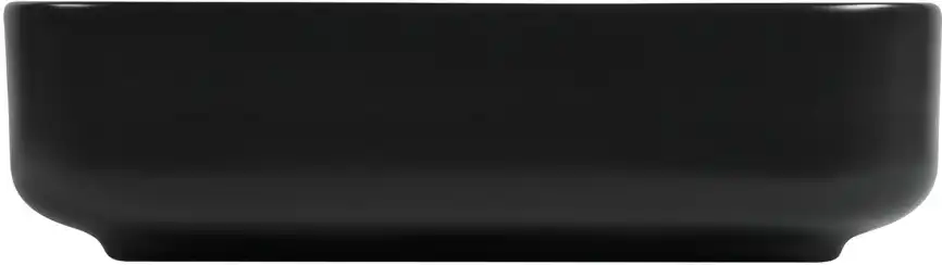 Раковина накладная Aquanet SOUL-2-MB 50х40х13,5 прямоугольная, Черная матовая фото 3