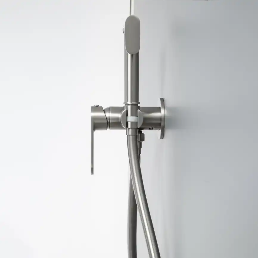 Гигиенический душ со смесителем AVS Beauty оружейная сталь, 811-531-GM фото 6