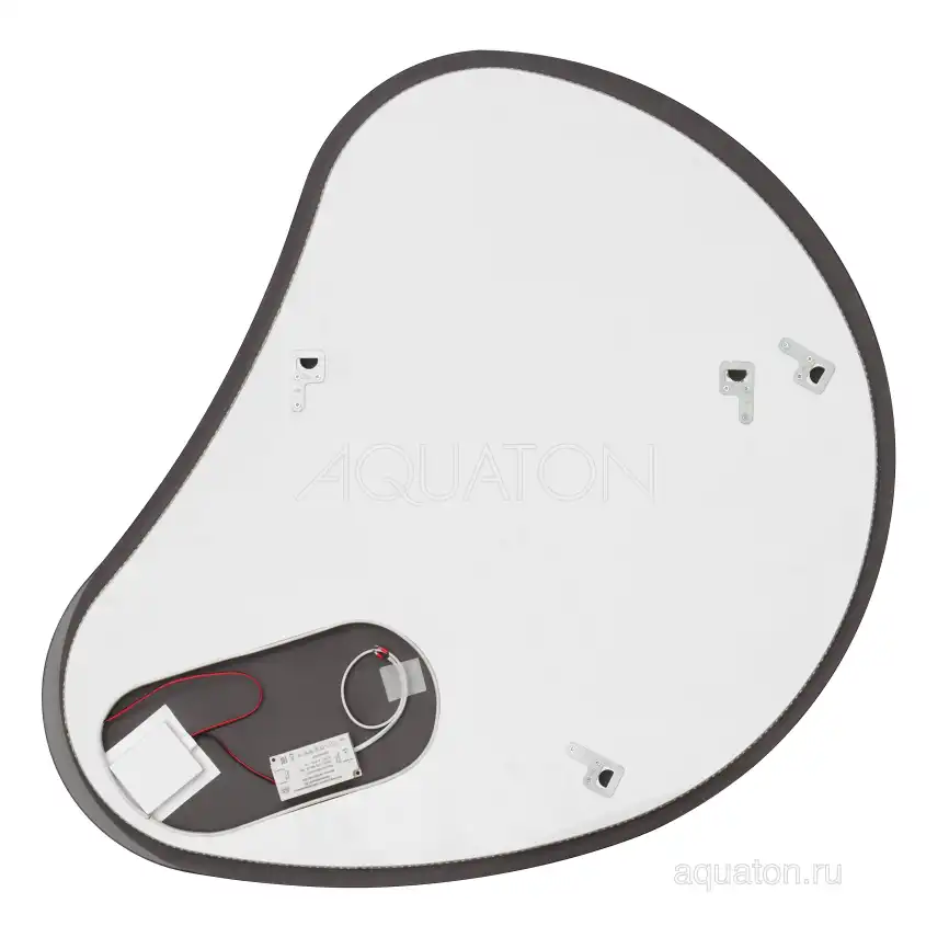 Зеркало Aquaton Венто 100х80 1A260902VO010 с подстветкой, сенсорный выключатель с функцией диммера, Серебро фото 5