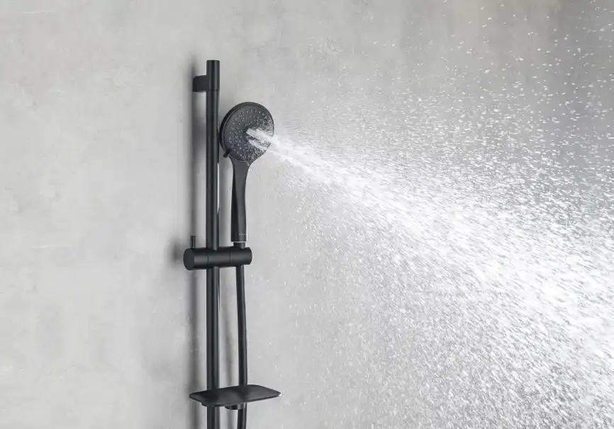 Душевой гарнитур Aquatek ВЕГА AQ2011MB, Черный матовый фото 13