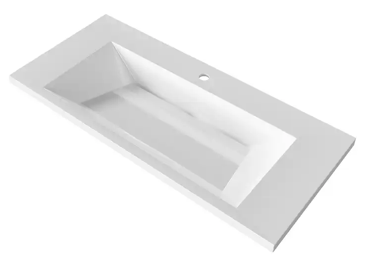 Тумба под раковину Grossman Блисс 100 подвесная, графит матовый (1010048) фото 7