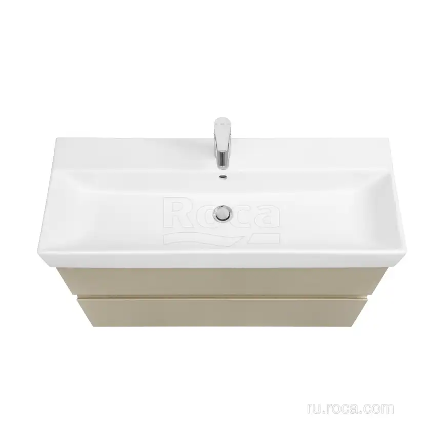 Тумбы под раковину Roca Oleta 100 A857641515 подвесная, цвет, Капучино фото 2