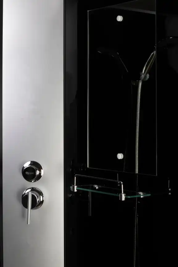 Душевая кабина Niagara Classic 100х100х200 NG-2509-14BK высокий поддон, без гидромассажа, 25091434BK фото 4
