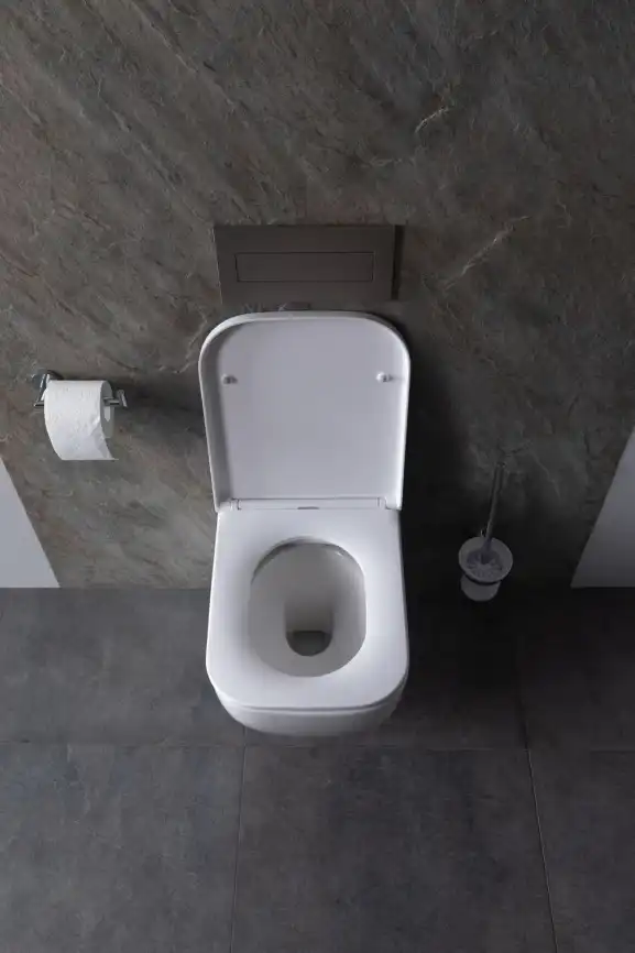 Подвесной безободковый унитаз Allen Brau Infinity 4.21004.20 без сиденья, белый глянец фото 24