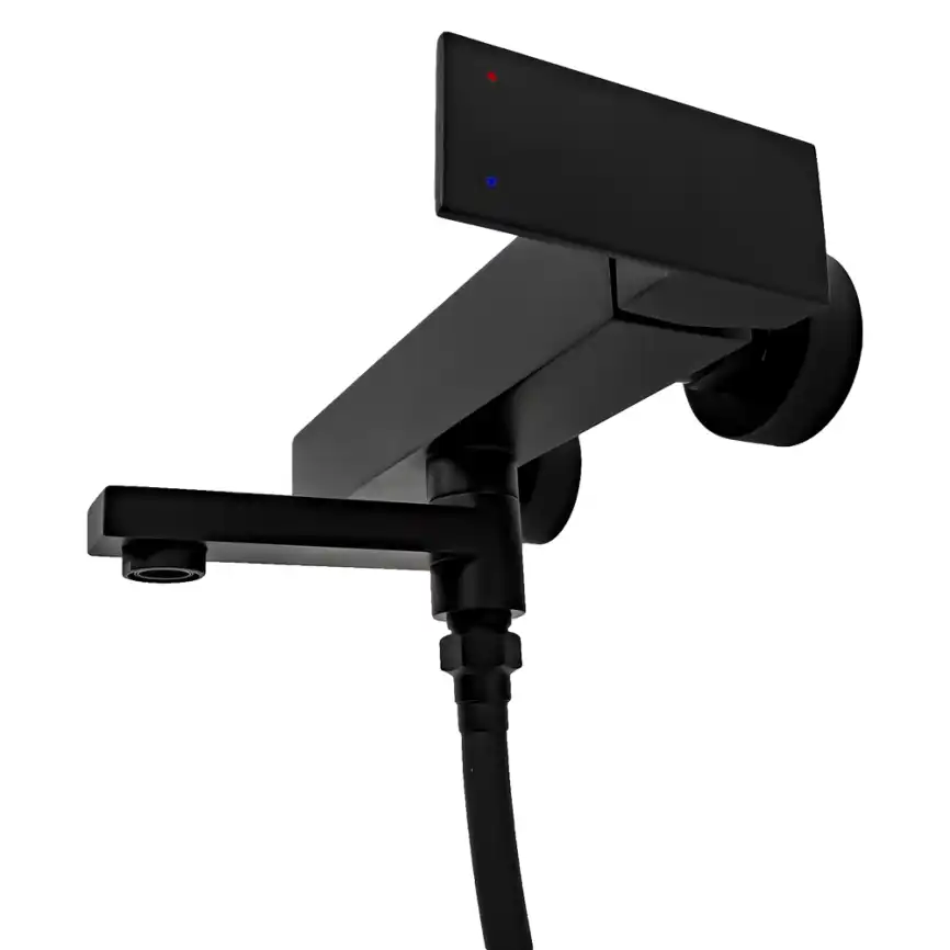 Смесители для ванны AVS Cube 811-211-MB, черный матовый фото 5
