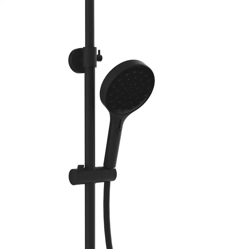 Душевая система  Vincea Inspire VSFS-3I12TMB VSFS-3I12TMB  с термостатом, черный матовый фото 5