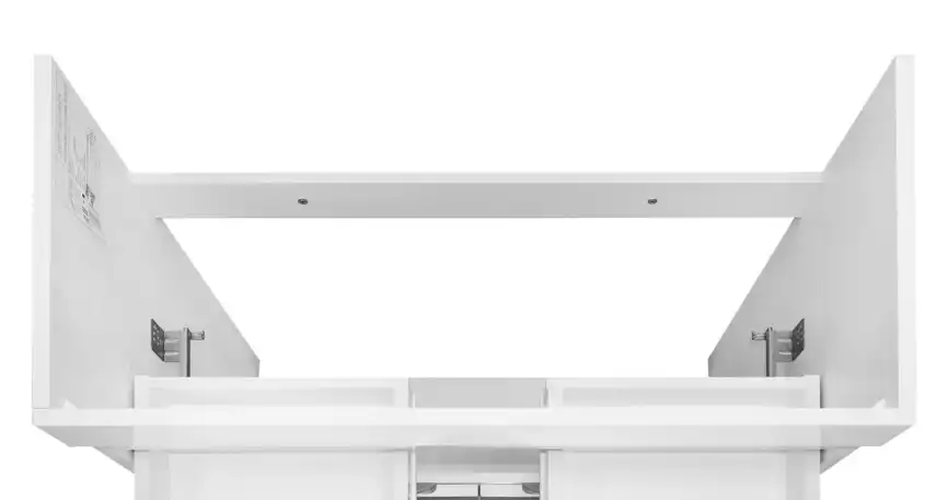 Тумба с раковиной Azario KANTRI 80/1Н CS00097256, напольная+двери с раковиной Фостер 80, белая фото 5