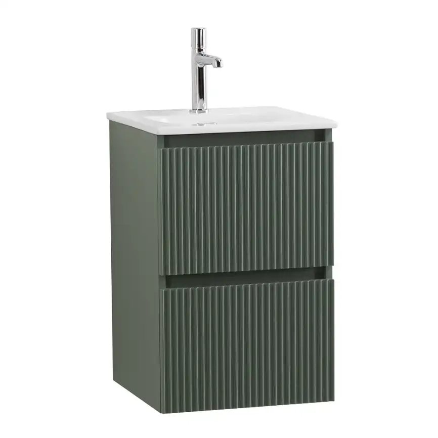 Тумба под раковину BelBagno UNO-MINI-400-2C-SO-VO подвесная, Еловый Матовый фото 2